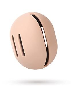 FERYES Makeup Sponge Holder – Shatterproof Eco-Friendly Silicone Beauty Make Up Blender Case for Travel - Khaki