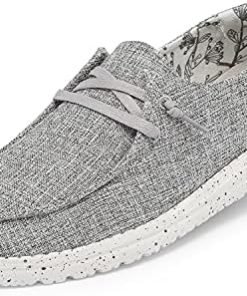Hey Dude Women's Wendy Lace-Up Loafers Comfortable & Lightweight Ladies Shoes Multiple Sizes & Colors