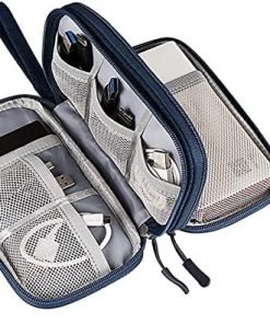 Electronic Accessories Case, Universal Cable Cord Holder Organizer/Electronic Case, Waterproof Portable Cable Organizer Bag, USB Flash Drives Bag, Cable case Bag, USB Case Organizer,USB Charger Bag