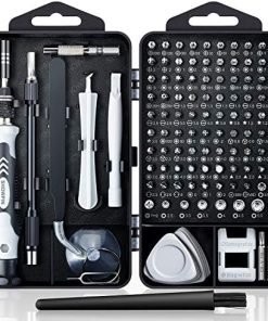 Precision Screwdriver Set, SHOWPIN 122 in 1 Computer Screwdriver Kit, Laptop Screwdriver Sets with 101 Magnetic Drill Bits, Electronics Tool Kit Compatible for Computer, Tablet, PC, iPhone, PS4 Repair